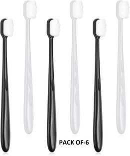 REVATAKG Soft Manual Toothbrush For Adult Ultra Soft Micro-Nano Bristled Ultra Soft Toothbrush