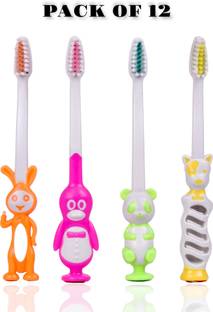 RARE-ZONE PONGA Cartoon Kids Soft Bristles Tooth brush Soft Toothbrush