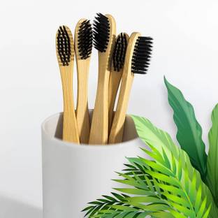 BAKUL Organic Bamboo Toothbrushes Extra Soft Toothbrush