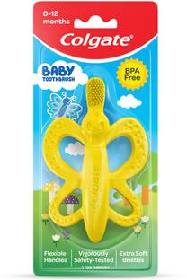 Colgate Baby Teether for 0-12 months - 1pc Extra Soft Toothbrush