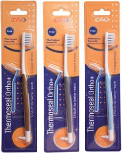 ICPA Thermoseal Ortho+ for Braces with Free Proxa NS Interdental Soft Toothbrush