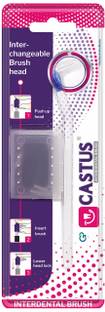 Castus Interdental Brush | Special design to reach between gaps Soft Toothbrush