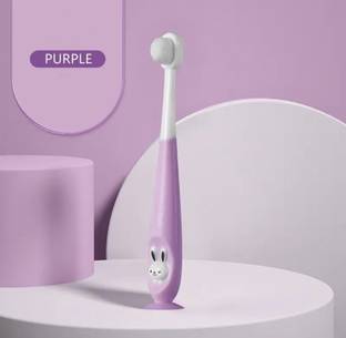Magic Pebbles BPA Free Baby Toothbrush Supersoft Bristles for Kids/Babies/Toddlers 18M+ Extra Soft Toothbrush