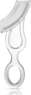 LuvLap Baby Silicone Gum Cleaner, First Starter Toothbrush for Babies and Toddlers Soft Toothbrush