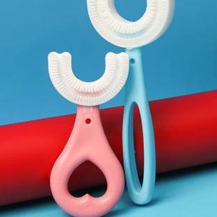 ZUVILIKA Toothbrush for Kids Age 2-6 (Multicolor, Pack of 2) Soft Toothbrush