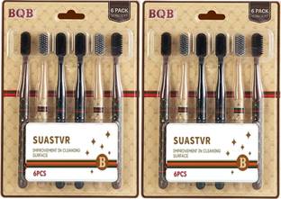 9Up Luxury Toothbrushes Toothbrush Set with Designer logo Modern Toothbrush Set Soft Toothbrush