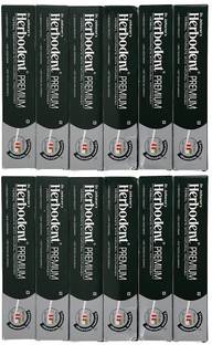Herbodent Premium Herbal Toothpaste Pack of 12 Toothpaste