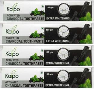 KAIPO Activated Charcoal Clean Black Gel Toothpaste