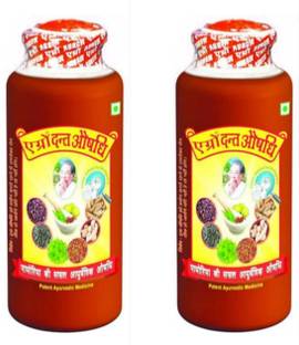 DAQAN New Agro dant Ayurvedic tooth powder 2x100g