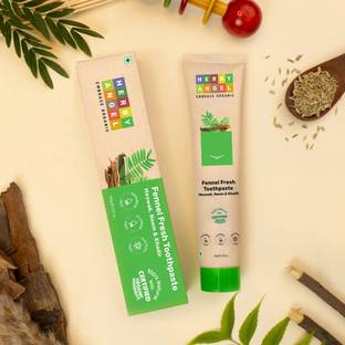 HERBY ANGEL Fennal Fresh Toothpaste neem and khadir Toothpaste