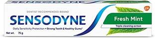 SENSODYNE Sensitive Toothpaste Fresh Mint 75g Toothpaste