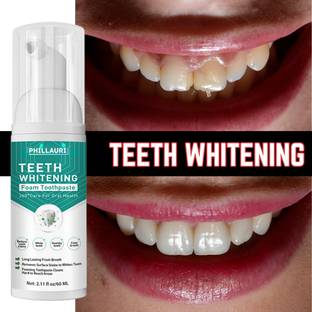 Phillauri Mint Flavor Teeth Whitening Liquid | Teeth Whitening Foam Toothpaste