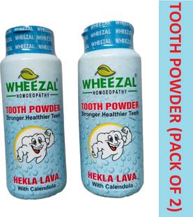 WHEEZAL HEKLA LAVA TOOTH POWDER (PACK OF 2)
