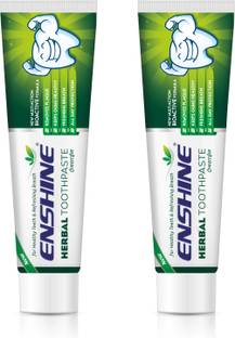 Enshine Herbal Toothpaste | Fluoride-Free for Plaque Removal, Whitening & Fresh Breath Toothpaste