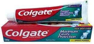 Colgate MAXIMUM CAVITY PROTECTION FRESH COOL MINT WITH AMINO POWER TOOTHPASTE Toothpaste