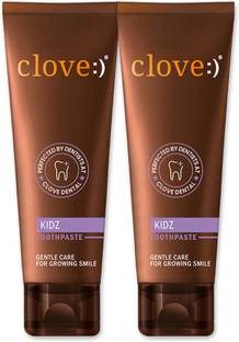 Clove Kidz SLS Free for 3+ Years, Strawberry Flavour, Anticavity, Color changing Toothpaste