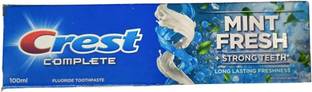 Crest COMPLETE MINT FRESH + STRONG TEETH TOOTHPASTE Toothpaste