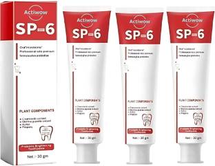ACTIWOW SP-6 Toothpaste: Shimmering Brightness & Stain Control Toothpaste