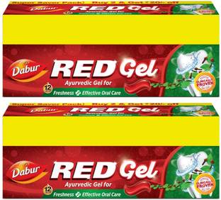 Dabur Red Ayurvedic Gel for Freshness ( Super Saver Pack) Toothpaste