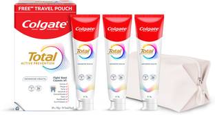 Colgate Total Advanced Health Toothpaste 450g and Travel Pouch Toothpaste