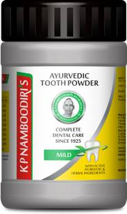 K.P. Namboodiri's K P Namboodiri’s Ayurvedic Tooth care Powder (Regular/Mild) - Pack of 7