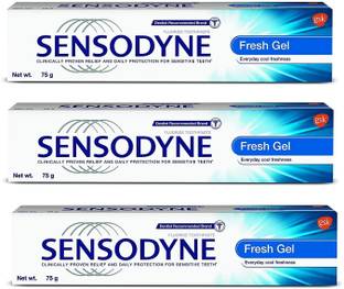SENSODYNE Fresh Gel 75 g ( 75 x 3 Packs ) Toothpaste
