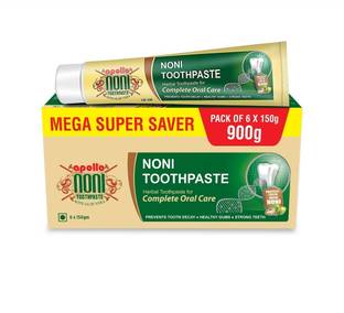 Apollo Noni Toothpaste For Oral Care & Gums Care | Herbal Toothpaste For Cavity Protection Toothpaste