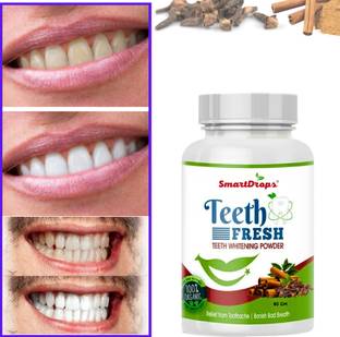 smartdrops Natural Organic Teeth Cleansing Powder No Side Effect