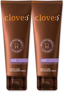 Clove Kidz SLS Free for 3+ Years, Strawberry Flavour, Anticavity, Color changing Toothpaste