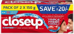 Closeup Everfresh+ Anti-Germ Gel Red Hot Toothpaste