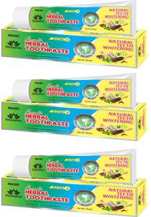 Jagat Devsutra Dr. Recommended Ayurvedic HERBAL Fresh Mint Flavour Toothpaste Combo Pack Offer - 100% Natural Teeth Whitening Formula with No Fluoride & No Artificial Colours Toothpaste