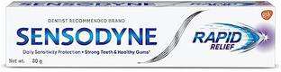 SENSODYNE Rapid Relief Toothpaste 80g (Pack of 1) Toothpaste