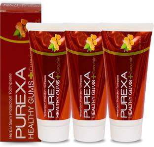 PUREXA Heathy Gums Toothpaste 100g X 3 (Set of 3) Toothpaste