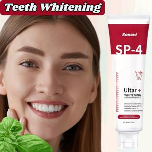 Sonavi Premium Whitening Formula for Teeth Toothpaste -SP 4 Toothpaste Whitening Toothpaste