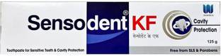 sensodent KF Cavity Protection & Sensitive Toothpaste 125 Gram - Free from SLS & PARABEN Toothpaste