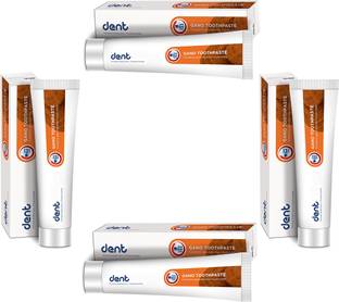 Zuuluzrs Dent assure Gano toothpaste set of 4 ( 100gm*4 ) Toothpaste