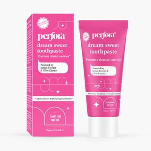 Perfora Dream Diabetics Special Sugar Free Toothpaste, Jamun Mint Flavor Toothpaste