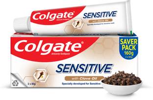 Colgate Sensitive Toothpaste, Everyday Protection with Clove Oil (Combo Pack) Toothpaste