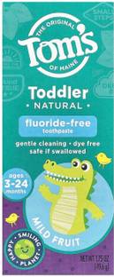 Tom's Of Maine Natural Fluoride Free Children's Training Toothpaste, Mild Fruit Flavor Toothpaste