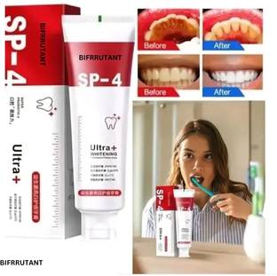 BIFRRUTANT SP 4 Toothpaste Ultra Whitening – Deep Cleaning and Cavity Protection Toothpaste
