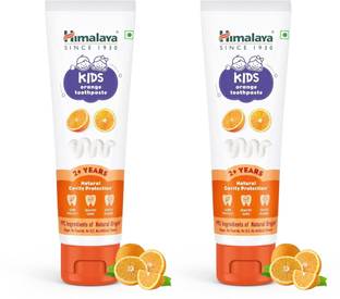 HIMALAYA KIDS ORANGE TOOTHPASTE 80G (PO2)IND-ECOM Toothpaste