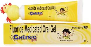 cheerio DR.REDDY'S FLURIDE ORAL GEL IN PACK OF ( 2 X 75GM 0 Toothpaste