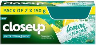 Closeup Toothpaste Lemon & Sea Salt | Whiter teeth in 2 Weeks Toothpaste