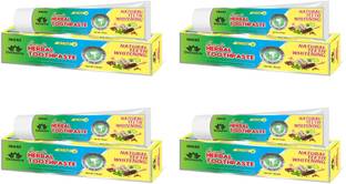 Jagat Devsutra Dr. Recommended Ayurvedic HERBAL Fresh Mint Flavour Toothpaste Combo Pack Offer - 100% Natural Teeth Whitening Formula with No Fluoride & No Artificial Colours Toothpaste