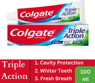 Colgate Triple Action Toothpaste with Original Mint Toothpaste