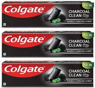 Colgate Black Gel Toothpaste Deep Clean With Bamboo Charcoal & Wintergreen Mint Toothpaste