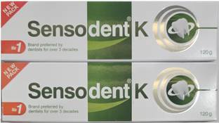 sensodent K Medicated Dental Toothpaste - 2 x 120g Toothpaste