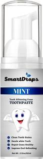 smartdrops Whitening toothpaste to remove stains, mousse, foam teeth, refreshing Toothpaste