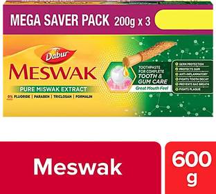 Dabur meswak toothpaste 200x3 (600gm) Toothpaste