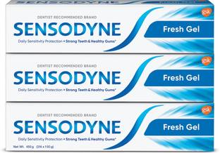 SENSODYNE Fresh Gel Combo for daily sensitive protection Toothpaste